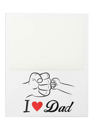 Glasframe Dad 20x25cm voor sublimatie