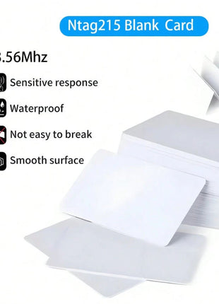 NFC Kaart NTAG215 – Programmeerbare NFC-kaart (85,5 x 54 mm, geschikt voor Amiibo)