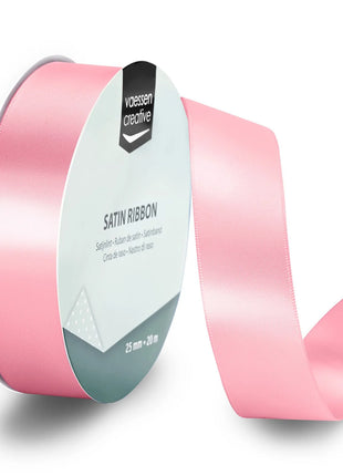 Vaessen Creative • Satijnlint 20mx25mm Lichtroze