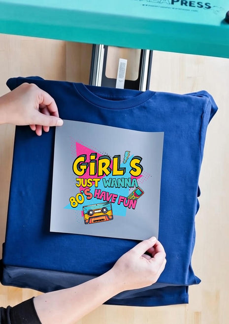 DTF Transfer – Girl's just wanna have fun