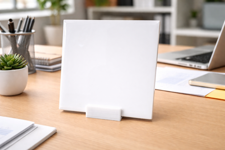 Tegelhouder – Stabiele Wit Display (let op alleen voor de kleine tegels)