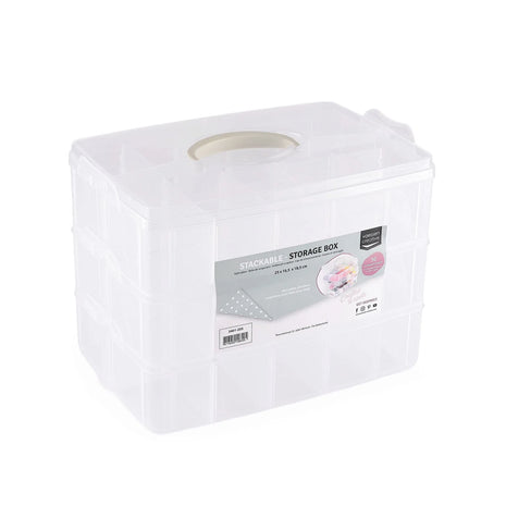 Vaessen Creative • Opbergbox Stapelbaar 25x16,5x18,5cm