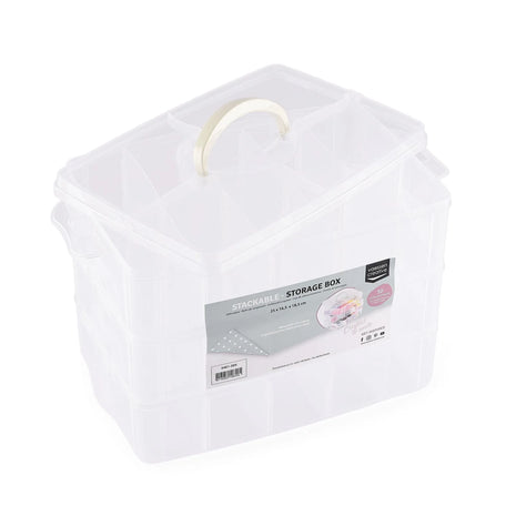 Vaessen Creative • Opbergbox Stapelbaar 25x16,5x18,5cm