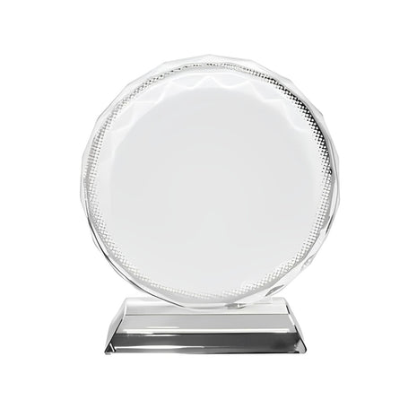 Photo Crystal with stand Round 10cm for sublimation 
