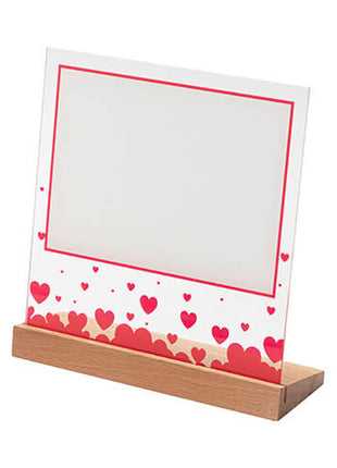 Glasframe Love 20x20cm voor sublimatie