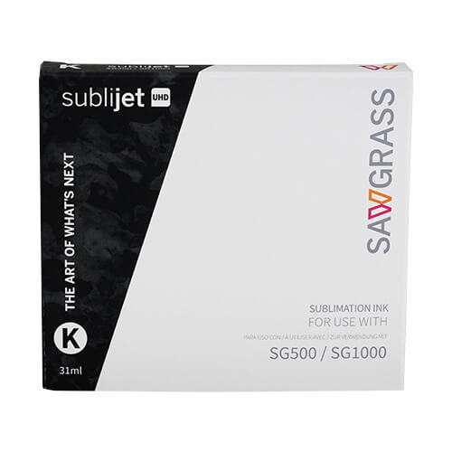 Sawgrass SubliJet-UHD SG500 / SG1000 Gel Inkt - BLACK voor Sawgrass sublimatieprinter