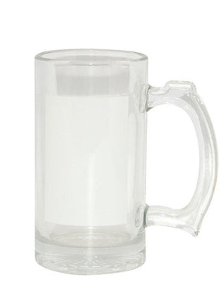 470ml (16oz) Bierpul met wit venster voor sublimatie