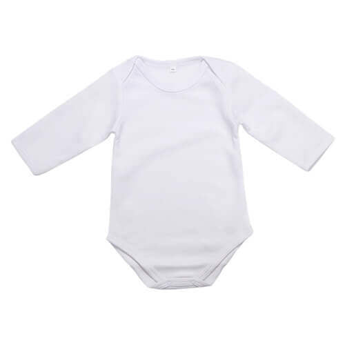 Baby Romper lange mouw in 5 maten voor sublimatie (A4-9)