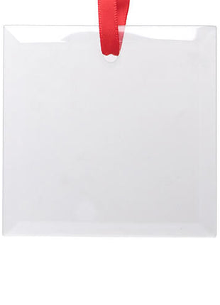 Glazen Vierkant voor Sublimatie Personaliseerbare Glastegel 7,6 x 7,6cm