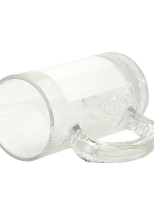 470ml (16oz) Bierpul met wit venster voor sublimatie