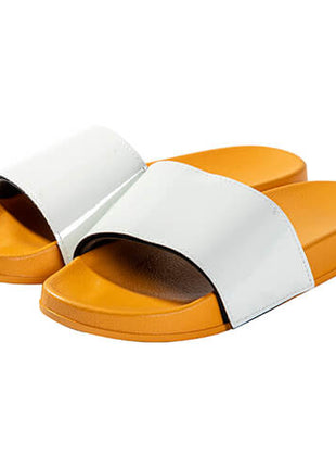 Badslippers geel voor sublimatie