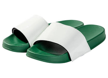 Badslippers groen voor sublimatie