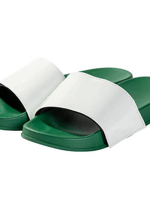 Badslippers groen voor sublimatie