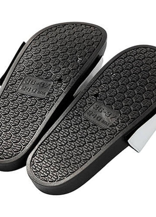 Badslippers zwart voor sublimatie