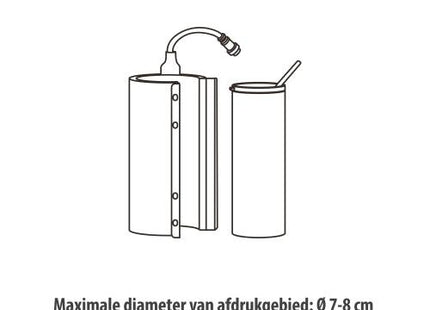 Element 600ml Tumbler voor de Craft Express Elite Pro Mok/Tumbler press