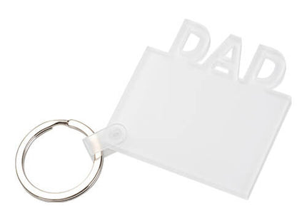 Acryl Sleutelhanger DAD voor sublimatie