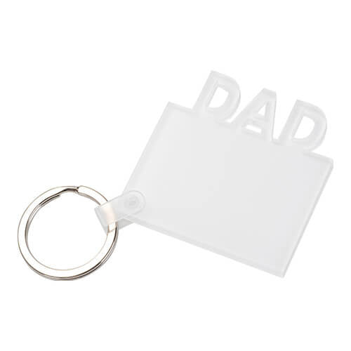 Acryl Sleutelhanger DAD voor sublimatie