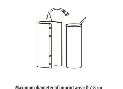 Element 600ml Ø 6,5 cm Tumbler voor de Craft Express Elite Pro Mok/Tumbler press