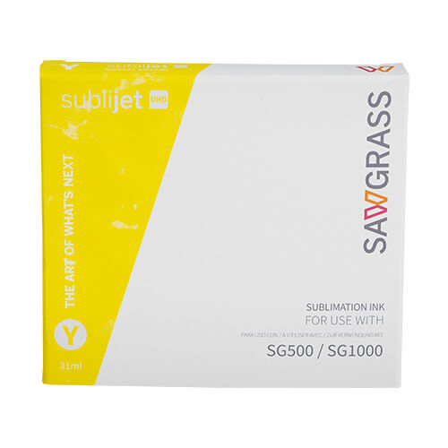 Sawgrass SubliJet-UHD SG500 / SG1000 Gel Inkt - YELLOW voor Sawgrass sublimatieprinter