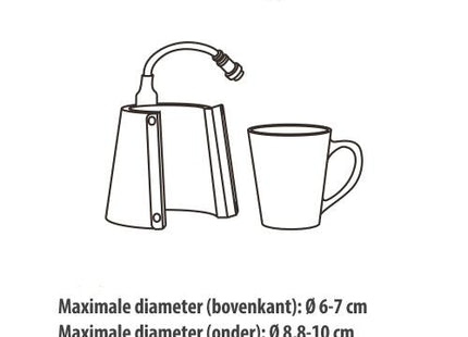 Element kleine Latte mok voor de Craft Express Elite Pro Mok/Tumbler press