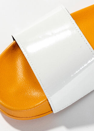Badslippers geel voor sublimatie