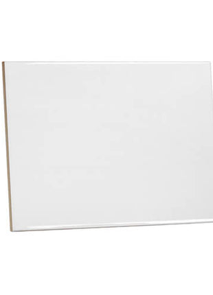Keramikfliese 11x11cm weiß glänzend für Sublimation 