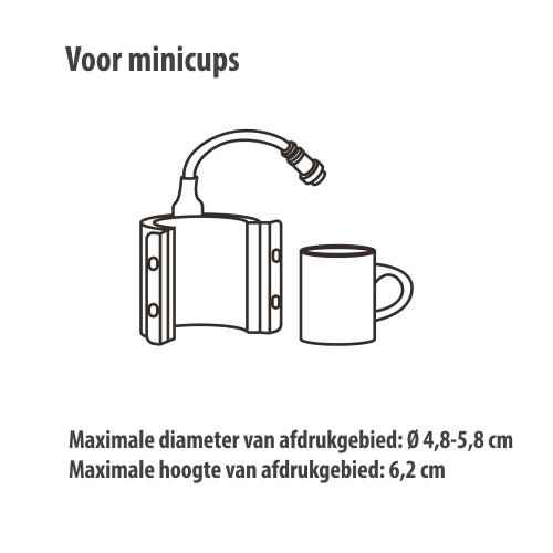 Element mini mok voor de Craft Express Elite Pro Mok/Tumbler press