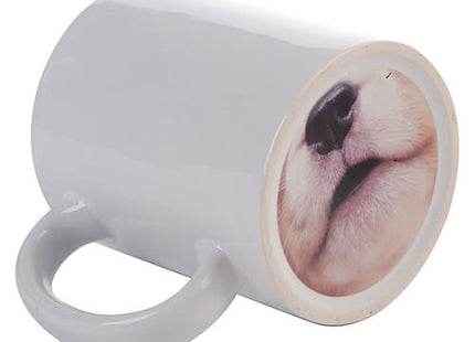 330ml (11oz) Mok klasse A+ onderkant puppy voor sublimatie