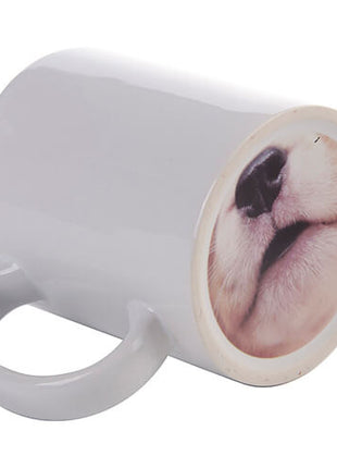 330ml (11oz) Mok klasse A+ onderkant puppy voor sublimatie