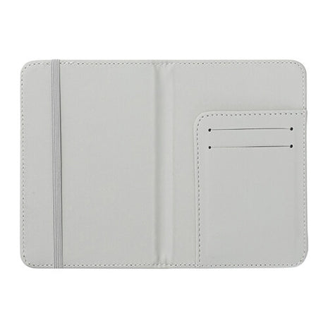 PU Leren Paspoorthoes Wit voor sublimatie