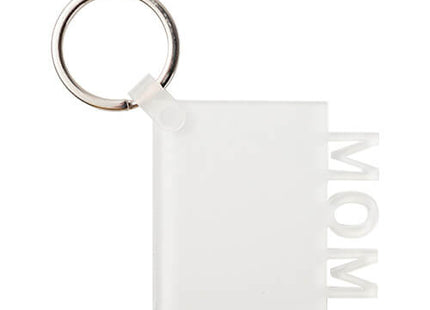 Acryl Sleutelhanger MOM voor sublimatie