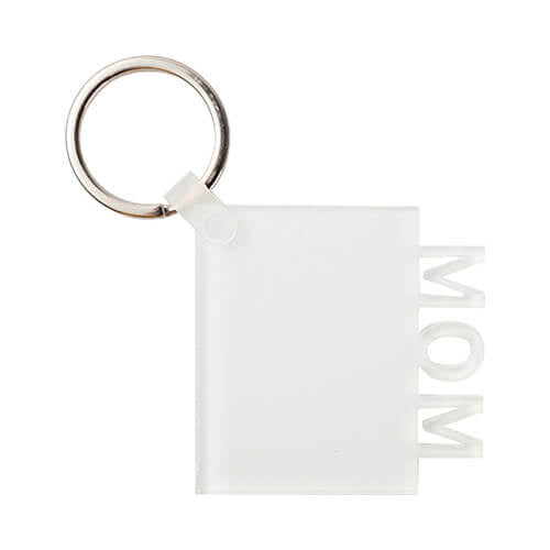 Acryl Sleutelhanger MOM voor sublimatie