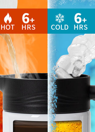 Bedrukbare RVS Koffie- of Theekan 1500ml – Ideaal voor Sublimatie – Glanzend & Robuust Design