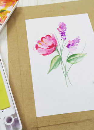 Vaessen Creative • Aquareltape 25mmx50m Bruin
