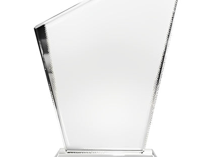 Foto Kristal met standaard Trofee 14,5x17,5cm voor sublimatie