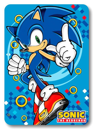 Sonic the Hedgehog Fleecedeken – 100 x 140 cm – 100% Polyester
