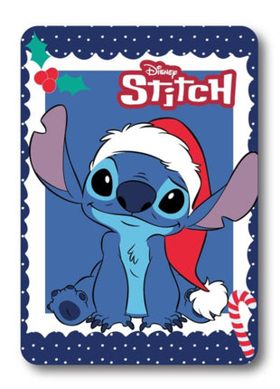 Lilo & Stitch Fleecedeken – Kersteditie – 100 x 140 cm – 100% Polyester