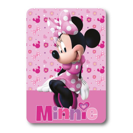 Minnie Mouse Fleecedeken – 100 x 140 cm – 100% Polyester