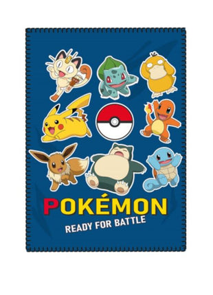 Pokémon Fleecedeken – Ready for Battle – 100 x 140 cm – 100% Polyester