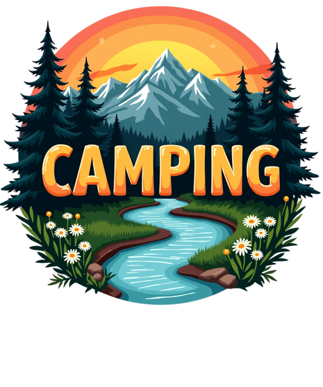 Dtf Print Camping