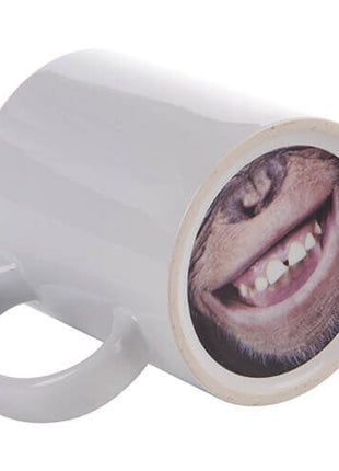330ml (11oz) Mok klasse A+ onderkant aap voor sublimatie