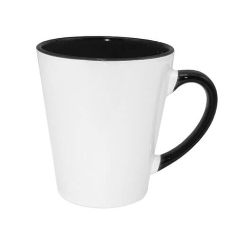 300ml (10,14oz) Latte Duo Color zwart voor sublimatie