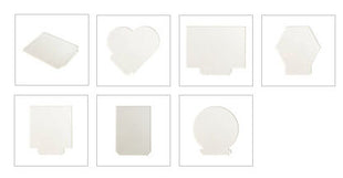 Houten LED lamp basis ovaal voor sublimatie