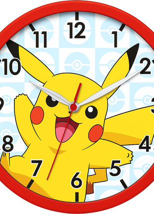 Pokémon Wandklok – Pikachu – Multi Colour – 25 cm