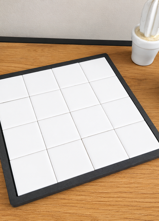 Sublimatie Mozaïekhouder 21 × 21 cm – Geschikt voor 16 Tegels – Exclusief Tegels