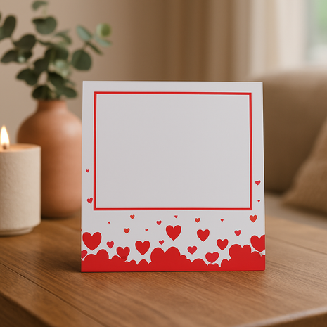 Glasrahmen 11 x 16 cm zur Sublimation 