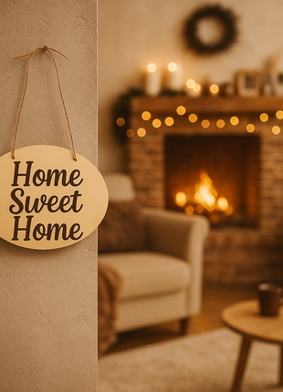 Houten deurhanger voor sublimatie