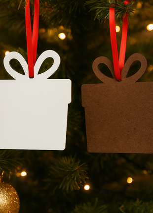 MDF Boomhanger Cadeau voor sublimatie