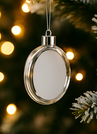Transparant Foto Ornament Schijf voor sublimatie
