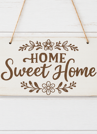 MDF Deurhanger voor Sublimatie – Rozet